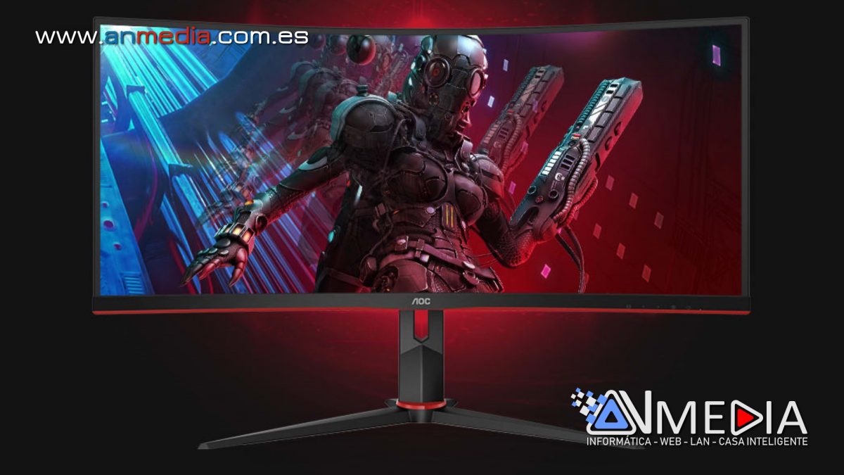 AOC revela dos monitores de videojuegos ultra-anchos de 1440p con hasta 144Hz y FreeSync